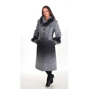 Пальто с мехом зимнее женское фотография