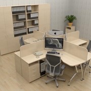 Офисная мебель для персонала Изготовление корпусной мебели фотография