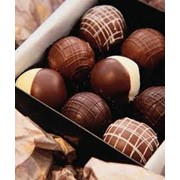 Шоколадные конфеты в коробках фото