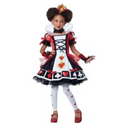 Карнавальный костюм для детей California Costumes Королева сердец детский, XS (4-6 лет) фото