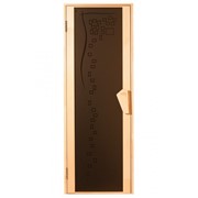Стеклянная дверь для сауны Tesli “Comfort“ 67,8x188 фото
