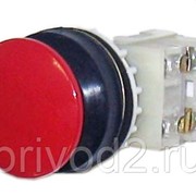 Кнопочный выкл. ВК30-10, красный, 1з+1р, IP54, 10А, 660В, гриб. без фиксации фото