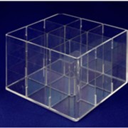 Кубик из пластика на 9 ячеек