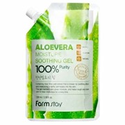 Гель увлажняющий для лица и тела с экстрактом алое FarmStay Moisture Soothing Gel Aloevera, 100ml фото