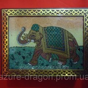 Индийская шкатулка с изображением слона 33228910