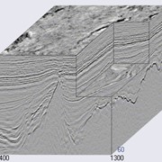 Высокотехнологичная 3D глубинная сейсмическая миграция до суммирования фото