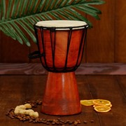 Музыкальный инструмент барабан джембе “Классика“ 25х14х14 см фото