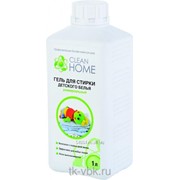 Гель для стирки детского белья Clean Home 1л