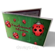 Обложка для ученического Божья коровка фото