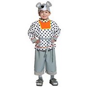 Карнавальный костюм “Мышонок Шуршонок“ 4-7 лет, серый фото