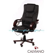Кресло офисное массаж Prezydent Calviano фото