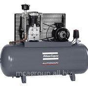 Поршневой маслосмазываемый компрессор Atlas Copco AC 75 E - 500L с ременным приводом фотография