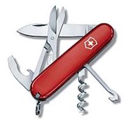 Нож перочинный VICTORINOX Compact, 91 мм, 15 функций, красный (50238) фотография