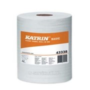 Рулонные бумажные полотенца с центральной вытяжкой Katrin Basic M - 6 рул/уп, 1 слой фото
