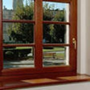 Окна деревянные подъемные фотография