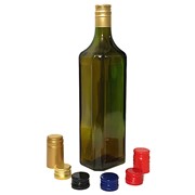 Бутылка стеклянная Шинок 0.75 л оливкового цвета под алюминиевый колпачок фото