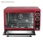 Мини-печь “Чудо Пекарь“ ЭДБ-0124, 1500 Вт, 39 л, таймер+гриль, красный фото