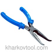 Щипцы удлиненные изогнутые 180мм Intertool HT-0125 фото