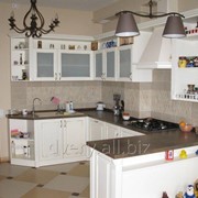 Кухня в белом цвете фотография