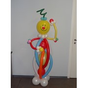 Композиция из воздушных шаров “Клоун“ фото