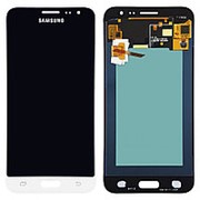 Дисплей для Samsung J3 2016 SM-J320 AMOLED белый в сборе с тачскрином фотография
