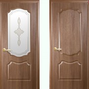 Дверь из бруса Новый стиль Фортис V золотая ольха фотография