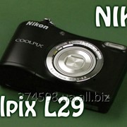 Цифровой фотоаппарат Nikon Coolpix L29 - 16 Mp. в Идеале ! фото