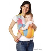 Слинг шарф Ромбы, радуга фото