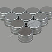Алюминиевый колпачок типа “Винт“ серебро без резьбы 28х18 (10шт) фото