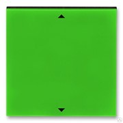 Управляющий элемент Busch-Jalousiecontrol®II ABB Levit с маркировкой зелёный / дымчатый чёрный 7908824