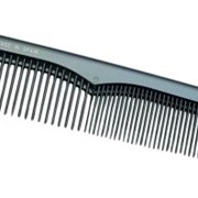 Расчёска E00113 “ES-113“, комбинированная узкая для женских стрижек, нейлон. фото