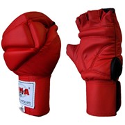 WGG-356 р. ХL Перчатки для MMA WMA красые Спортекс