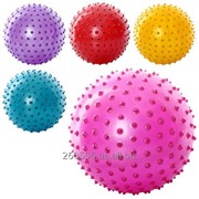 Мяч массажный MS0023 (250шт) 8 дюймов, 5 цветов, 70грамм