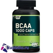 Аминокислота BCAA 1000 200 кап. Optimum Nutrition фото