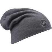 Шапка Buff Eavy merino wool loose hat buff solid Grey фотография