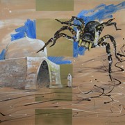"Ветер пустыни" - картина, жанр - анималистика, Айдаров Руслан