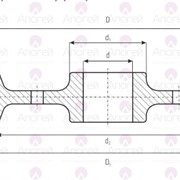 Колесо крановое двухребордное ходовое К2Р 800х110