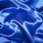 Ткань Атлас Королевский Синий фото