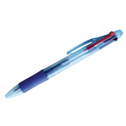 Ручка авт. шариковая, 4 цветных стержня, 0,7 мм, грип (Спейс) фотография