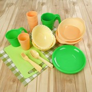 Набор посуды на 4 персоны «Дружная семья», 30 предметов фотография