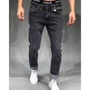 Мужские джинсы темно-серые