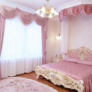 Индивидуальный пошив штор, гардин, ламбрекенов фото