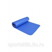 Коврик для йоги и фитнеса LiteWeights 173*61*0,6см 5460LW, синий/антрацит