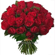 Букет из 101 красных роз ,большой бутон(стебель 90 см) фотография