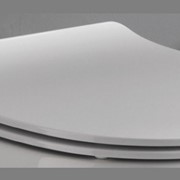 Kerasan Flo сиденье SLIM белое,крепление хром (микролифт)