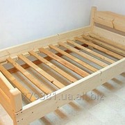 Кровать односпальная полуторка из массива сосны