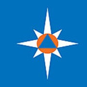 Флаг МЧС размер 90х135 фото