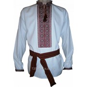 Вышитая сорочка мужская Косовская - ручная вышивка (00214) фотография