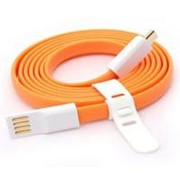 Дата кабель AUZER USB 2.0 – Micro USB 1.0м Orange (AC-M1OR) фотография