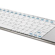 Клавиатура Rapoo Wireless Keyboard Mini Е2700 White, Multi-Media, S-Slim, 2,4Ггц USB Number Keys touch